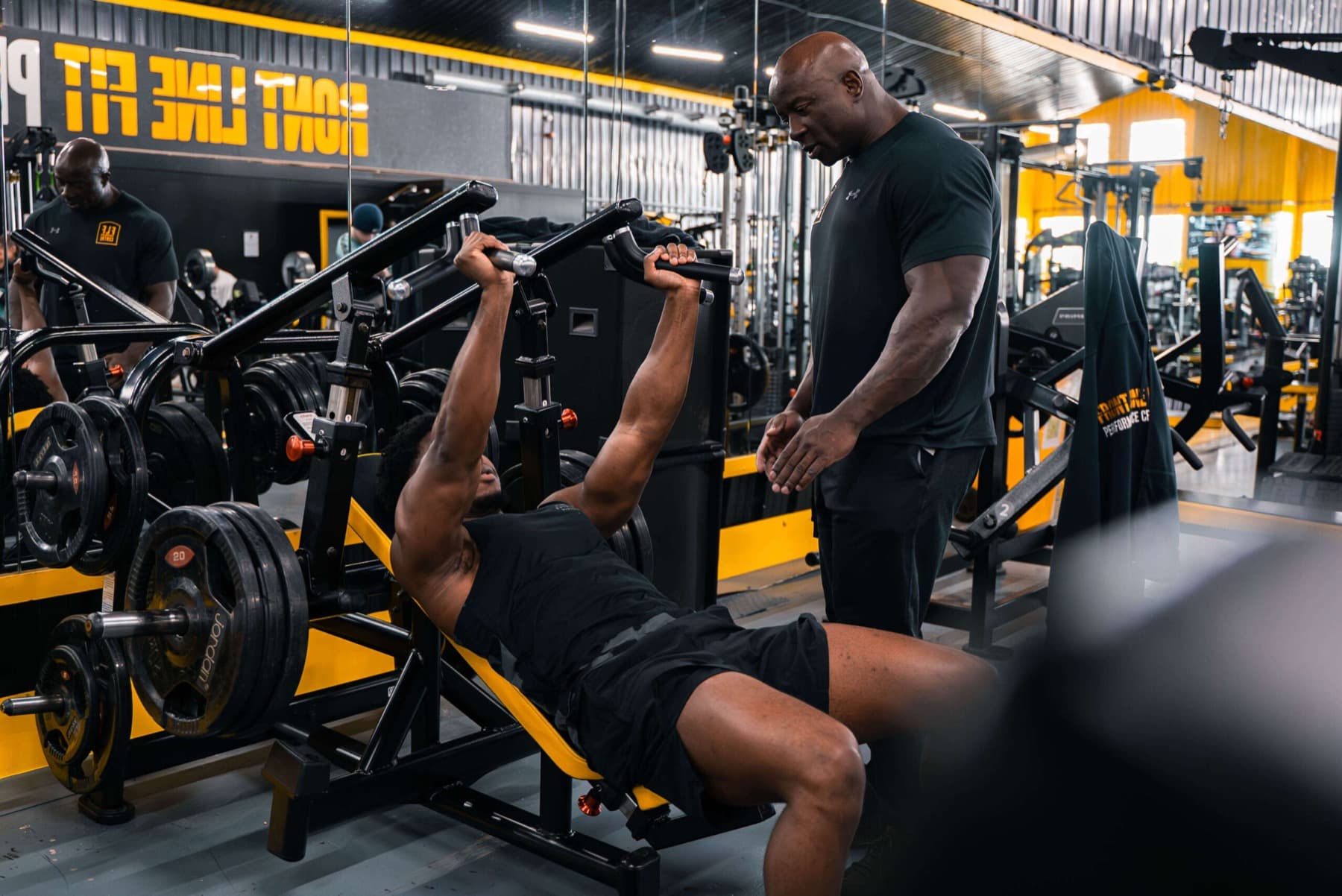 The FLF gym floor